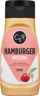 Caj P. Hamburger Dressing 300ml