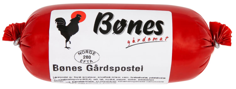 Gårdspostei 200g Bønes Gårdsmat