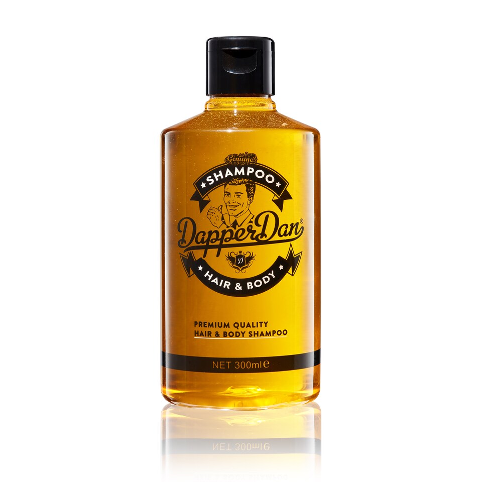 Dapper Dan Hair & Body Shampoo 300ml | Black