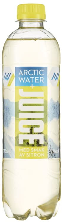Mack Arctic Water Juice Sitron 0,5l flaske