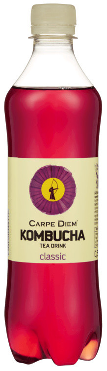 Kombucha Classic 0,5l flaske Carpe Diem