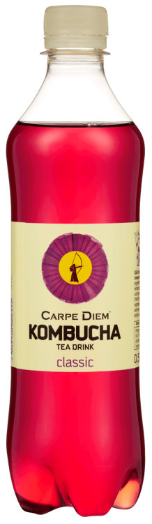Kombucha Classic 0,5l flaske Carpe Diem