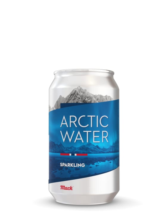 Mack Arctic Water Sparkling 0,33lx12 boks