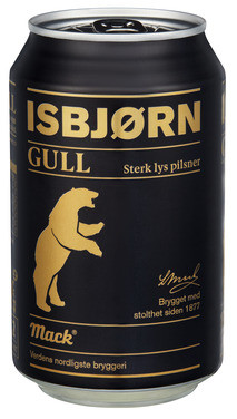Mack Isbjørn Gull 5.5% 0.33l bx