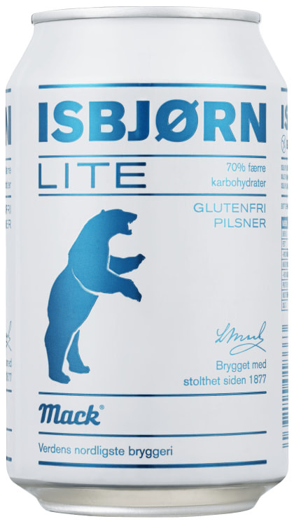 Mack Isbjørn Lite Gl.Fri 0,33l boks