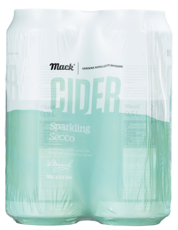 Mack Cider Secco 0,5lx4 boks