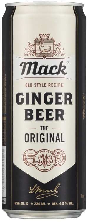 Mack Ginger Beer Original 0,33l boks