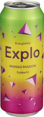 Explo Mango/passion Sukkerfri 0.5l bx Mack