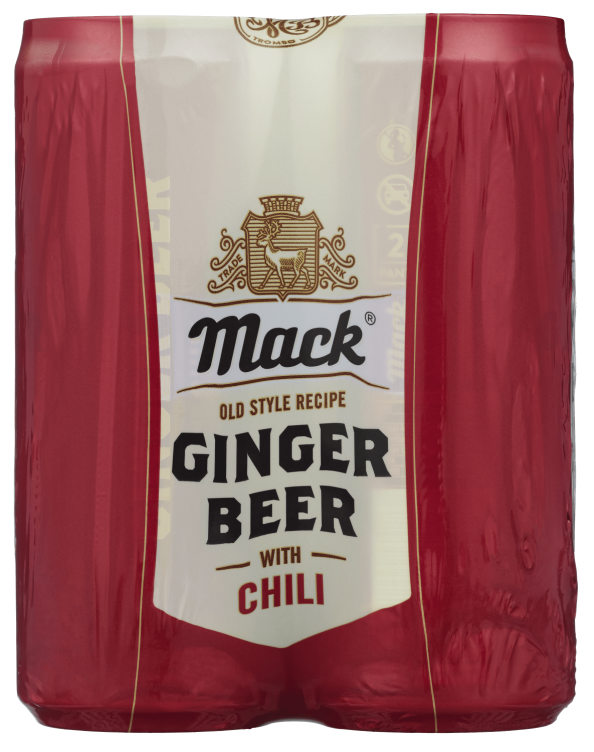 Mack Ginger Beer Chili 0,33lx4 boks