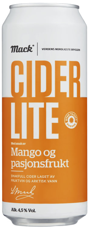 Cider Mango Passion 0,5l boks Mack