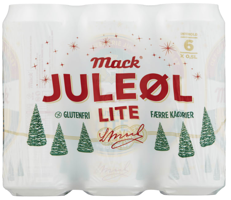 Mack God Jul Lite 0,5lx6 boks