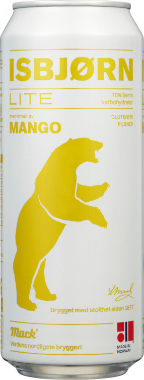 Mack Isbjørn Lite Mango Gl.Fri 0,5l boks