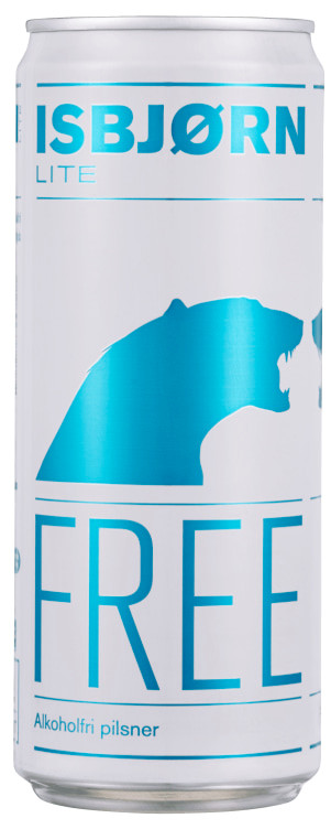 Mack Isbjørn Lite Free 0,33l boks
