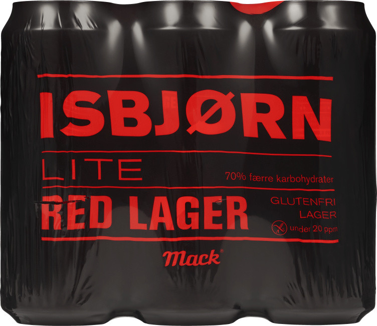 Mack Isbjørn Lite Red Gl.Fri 0,5lx6 boks