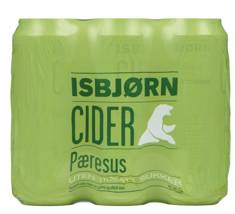 Mack Isbjørn Cider Pæresus 0,5lx6 boks