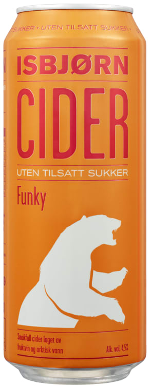 Mack Isbjørn Cider Funky 0,5l boks