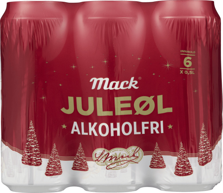 Mack Juleøl Alk.Fri 0,5lx6 boks
