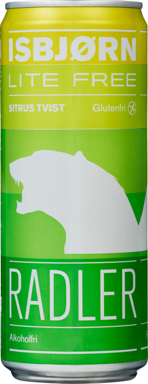Mack Isbjørn Lite Free Radler Sitrus 0,33l boks