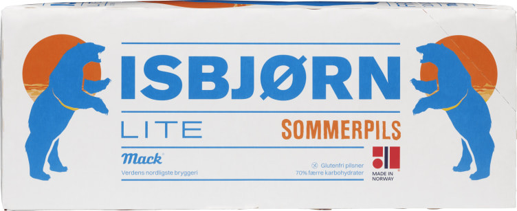 Mack Isbjørn Lite Sommerpils 0,33lx10 boks