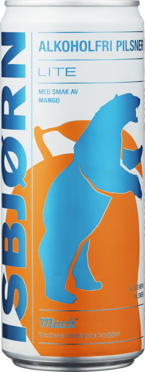 Mack Isbjørn Lite Mango Alkoholfri 0,33l boks