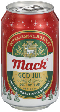 Mack Juleøl Kl D 0.33lx12bx