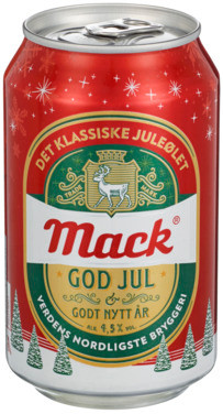 Mack Juleøl Kl D 0.33lx12bx