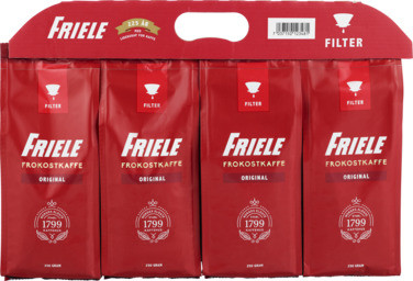 Friele Frokostkaffe Filterm 4x250g