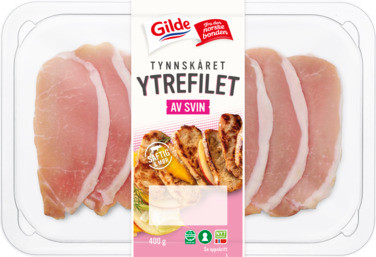 Svin Ytrefilet Tynnskåret 400g