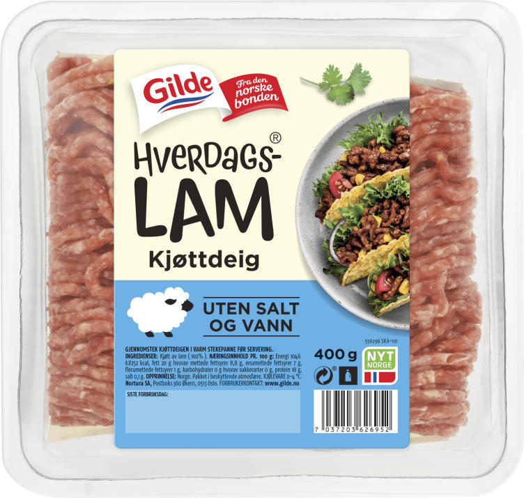 Lammedeig Hverdagslam 400g Gilde