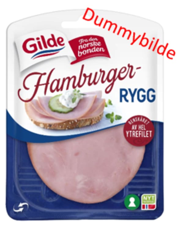 Hamburgerrygg 50g Gilde