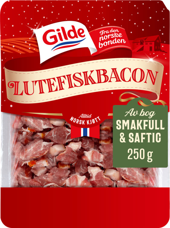 Lutefiskbacon 250g Gilde