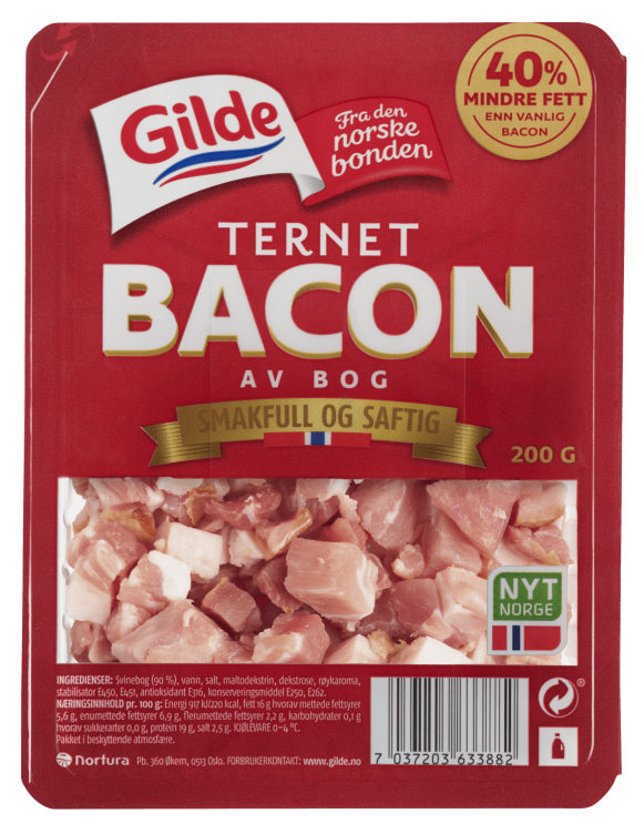 Bacon Ternet 200g Gilde