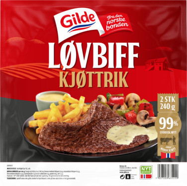 Løvbiff 240g