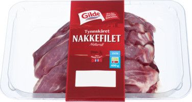 Tynnskåret Nakkefilet 400g Gilde