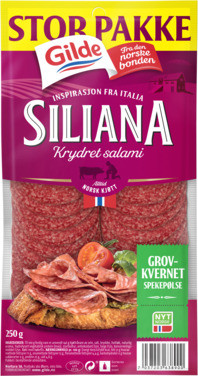 Salami Siliana Skivet 250g