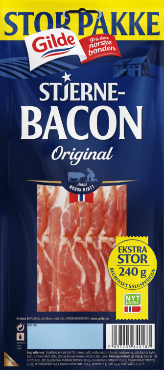 Stjernebacon 240g Gilde