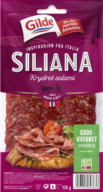 Salami Siliana Skivet 130g
