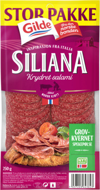 Salami Siliana Skivet 250g