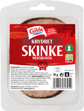 Krydret Skinke Meksikansk 70g