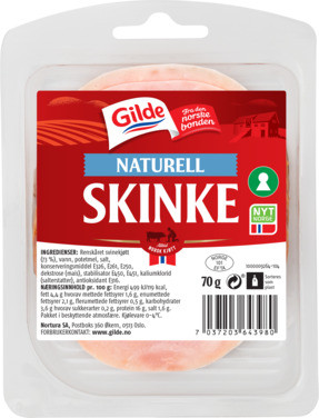 Naturell Skinke 70g