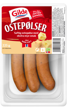 Spesialpølser Ostepølser 225g