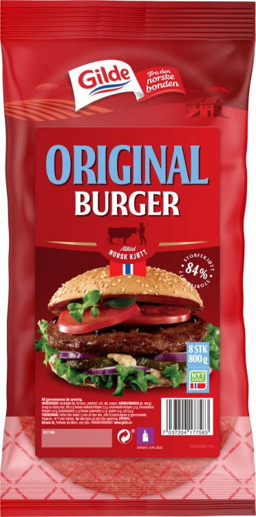 Burger Original 800g Gilde