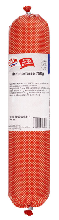 Medisterfarse Snabb Frys 750g Gilde