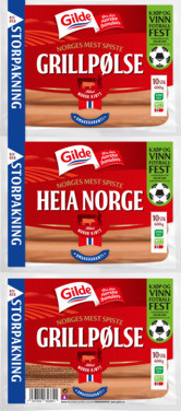 Grillpølse 3x600g