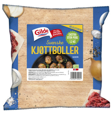 Svenske Kjøttboller Stekt 1,2kg