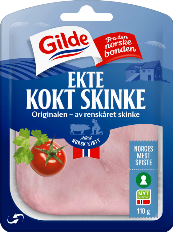 Kokt Skinke Ekte 110g Gilde