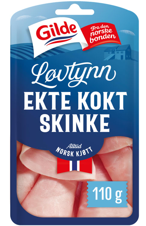 Skinke Løvtynn 110g Gilde