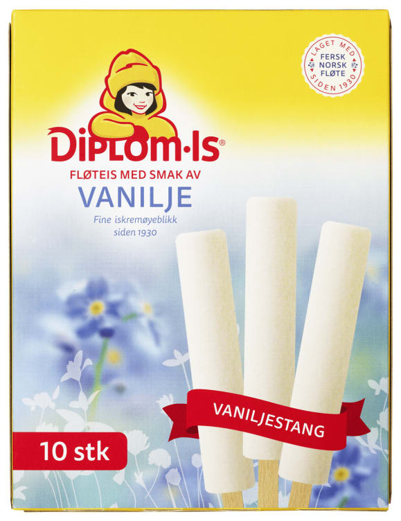 Vaniljestang Sparepakke 10stk Diplom