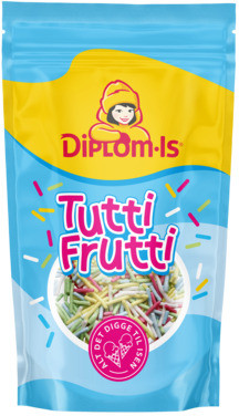 Tuttifrutti Strøssel 80g Diplom-is