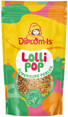 Lollipop Supersure Perler 80g Diplom-is
